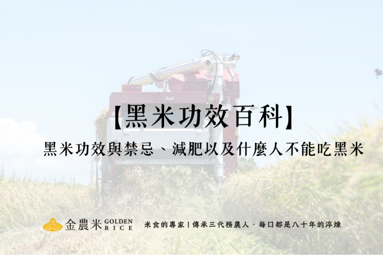 【黑米功效百科】黑米功效與禁忌、減肥以及什麼人不能吃黑米